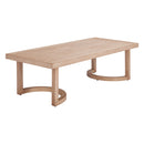  Zuo Leto 704116 Coffee Table - Brown IMAGE 1