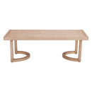 Zuo Leto 704116 Coffee Table - Brown IMAGE 4