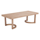  Zuo Leto 704116 Coffee Table - Brown IMAGE 6