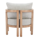 Zuo Leto 704114 Armchair - Gray IMAGE 2