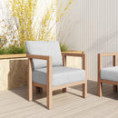  Zuo Leto 704114 Armchair - Gray IMAGE 6