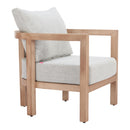  Zuo Leto 704114 Armchair - Gray IMAGE 8