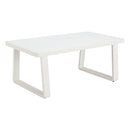  Zuo Welt 704113 Coffee Table - White IMAGE 1
