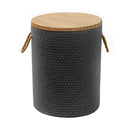  Zuo Beban 704105 Side Table - Natural/Black IMAGE 2