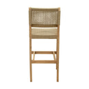  Zuo Corde 704102 Barstool - Beige IMAGE 3