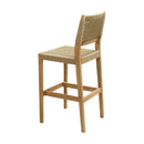  Zuo Corde 704102 Barstool - Beige IMAGE 8