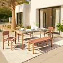  Zuo Kata 704100 Dining Table - Gray IMAGE 7