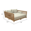  Zuo Teras 704099 Daybed - Gray IMAGE 8