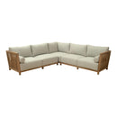  Zuo Teras 704097 Sectional - Gray IMAGE 1