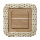  Zuo Antul 704096 Coffee Table - White/Natural IMAGE 2