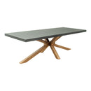  Zuo Suan 704095 Rectangular Dining Table - Gray IMAGE 1