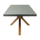  Zuo Suan 704095 Rectangular Dining Table - Gray IMAGE 4