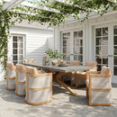  Zuo Suan 704095 Rectangular Dining Table - Gray IMAGE 9