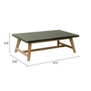  Zuo Dert 704092 Coffee Table - Gray IMAGE 8