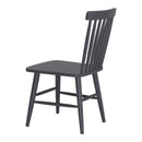  Zuo Zeilen 704085 Set of 2 Dining Chair - Black IMAGE 4
