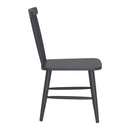  Zuo Zeilen 704085 Set of 2 Dining Chair - Black IMAGE 5