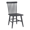  Zuo Zeilen 704085 Set of 2 Dining Chair - Black IMAGE 6