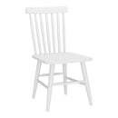  Zuo Zeilen 704084 Set of 2 Dining Chair - White IMAGE 9