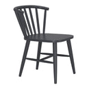  Zuo Shio 704083 Dining Chair - Black IMAGE 1