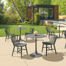  Zuo Shio 704083 Dining Chair - Black IMAGE 9