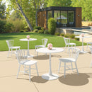  Zuo Shio 704082 Dining Chair - White IMAGE 9