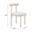  Zuo Ceres 704081 Dining Chair - Beige IMAGE 11