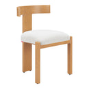  Zuo Tiana 704080 Dining Chair - Natural/Beige IMAGE 1