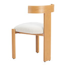  Zuo Tiana 704080 Dining Chair - Natural/Beige IMAGE 3