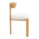  Zuo Tiana 704080 Dining Chair - Natural/Beige IMAGE 4