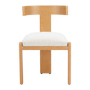  Zuo Tiana 704080 Dining Chair - Natural/Beige IMAGE 6