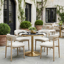  Zuo Bege 704078 Dining Chair - White IMAGE 12