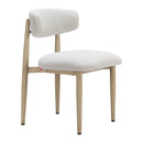  Zuo Bege 704078 Dining Chair - White IMAGE 1