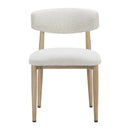  Zuo Bege 704078 Dining Chair - White IMAGE 6
