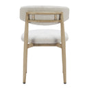  Zuo Bege 704078 Dining Chair - White IMAGE 9