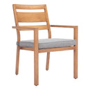  Zuo Rader 704059 Set of 2 Dining Chair - Natural IMAGE 1