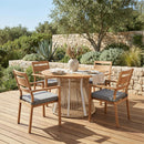  Zuo Rader 704059 Set of 2 Dining Chair - Natural IMAGE 3
