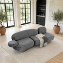  Zuo Oblak 111163 Sofa - Storm Gray IMAGE 10