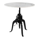  Zuo Mufid 110809 Bistro Table - White/Black IMAGE 7