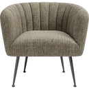  Zuo Deco 111088 Accent Chair - Green Tweed IMAGE 3