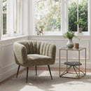  Zuo Deco 111088 Accent Chair - Green Tweed IMAGE 6