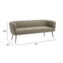  Zuo Deco 111087 Sofa - Green Tweed IMAGE 10