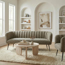 Zuo Deco 111087 Sofa - Green Tweed IMAGE 3