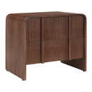  Zuo Calipso 111024 Nightstand - Walnut IMAGE 1