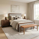  Zuo Calipso 111024 Nightstand - Walnut IMAGE 8