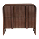 Zuo Calipso 111024 Nightstand - Walnut IMAGE 9