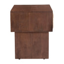 Zuo Amaria 111018 Nightstand - Natural/Walnut IMAGE 3