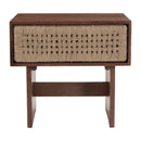  Zuo Amaria 111018 Nightstand - Natural/Walnut IMAGE 5