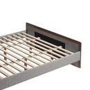  Zuo Somune 111012 King Bed - Gray/Walnut IMAGE 12