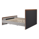  Zuo Somune 111012 King Bed - Gray/Walnut IMAGE 2