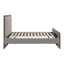 Zuo Somune 111011 Queen Bed - Gray/Walnut IMAGE 4